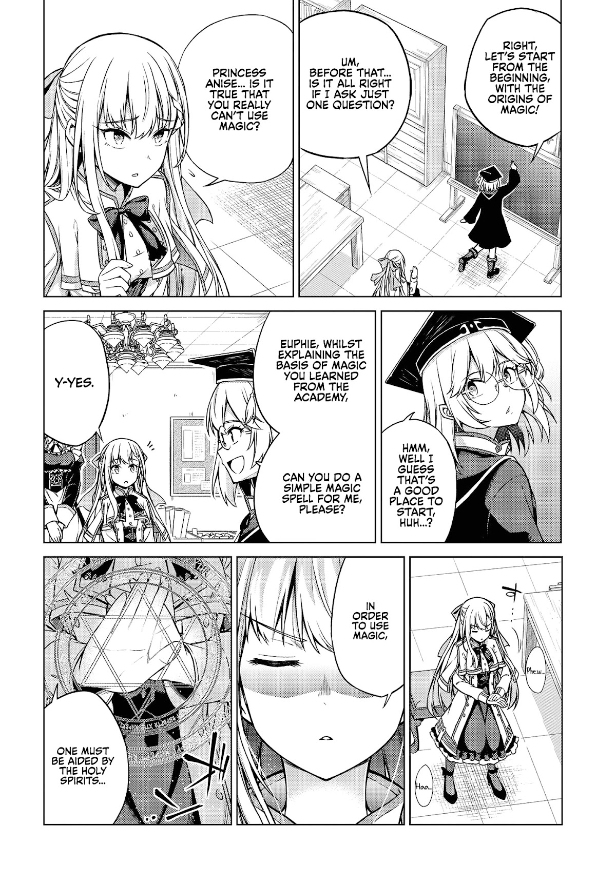 The Magical Revolution of the Reincarnated Princess and the Genius Young Lady Chapter 4 page 2 - Chapter 4