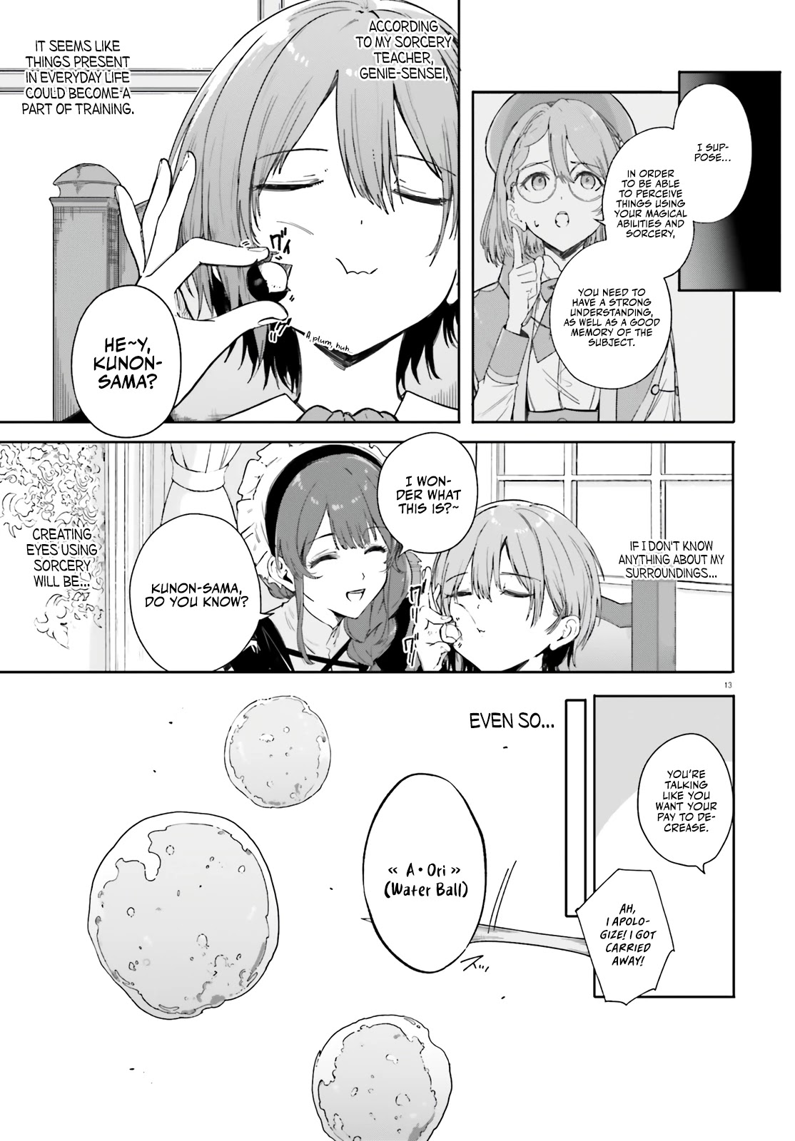The Magician Kunon Sees Everything Chapter 1 page 12 - Chapter 1