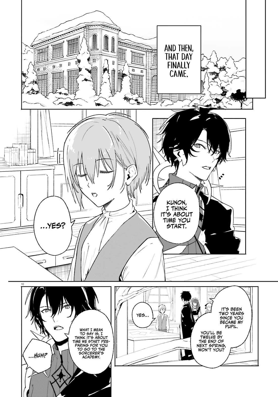 The Magician Kunon Sees Everything Chapter 11 page 11 - Chapter 11
