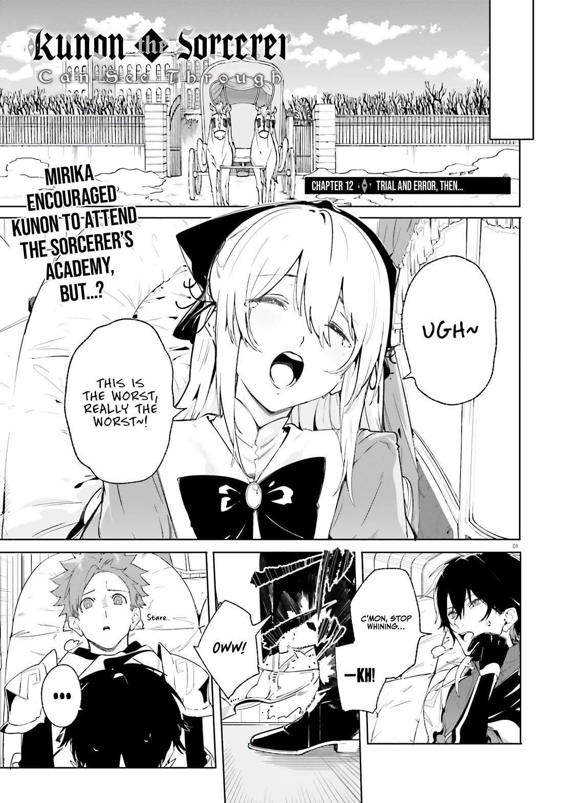 The Magician Kunon Sees Everything Chapter 12 page 2 - Chapter 12