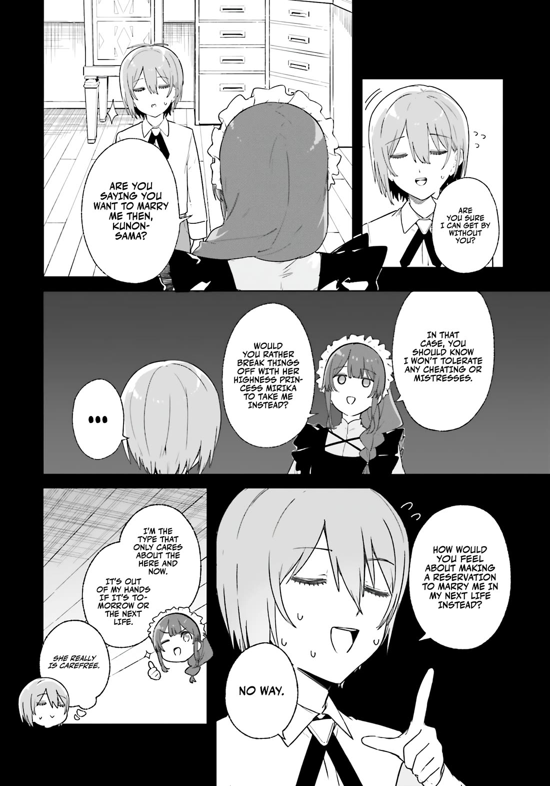 The Magician Kunon Sees Everything Chapter 14 page 12 - Chapter 14: A Farewell and a Meeting