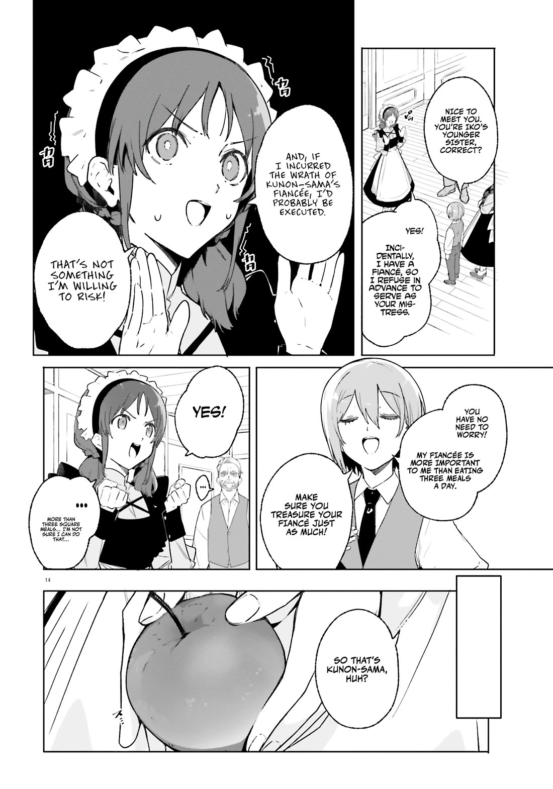 The Magician Kunon Sees Everything Chapter 14 page 14 - Chapter 14: A Farewell and a Meeting