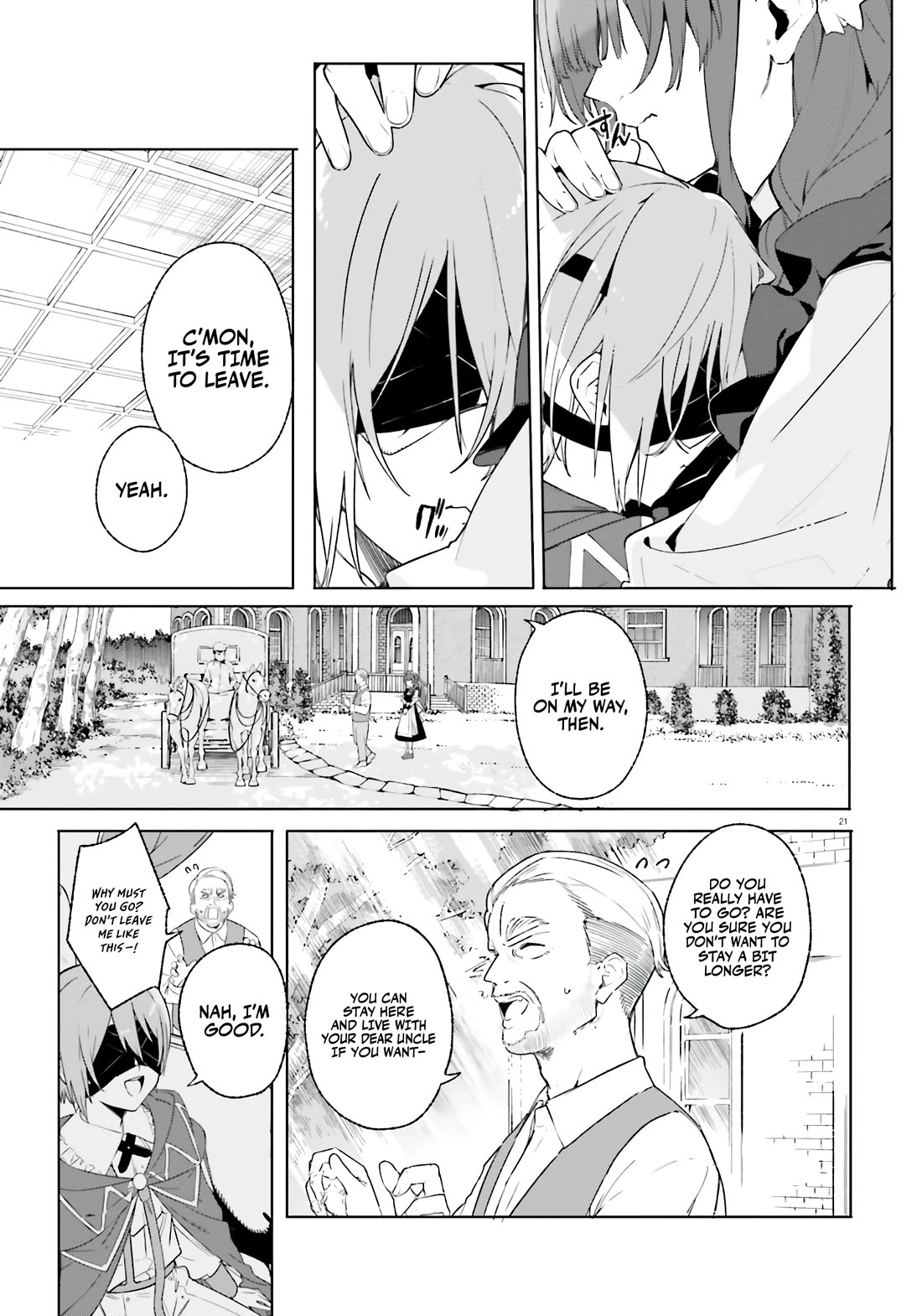 The Magician Kunon Sees Everything Chapter 14 page 21 - Chapter 14: A Farewell and a Meeting