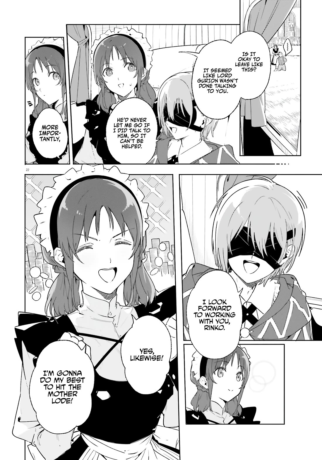 The Magician Kunon Sees Everything Chapter 14 page 22 - Chapter 14: A Farewell and a Meeting
