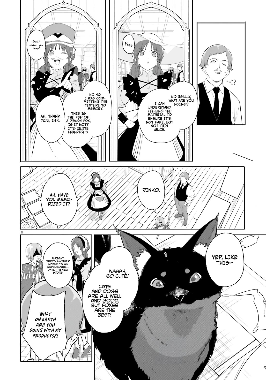 The Magician Kunon Sees Everything Chapter 14 page 28 - Chapter 14: A Farewell and a Meeting