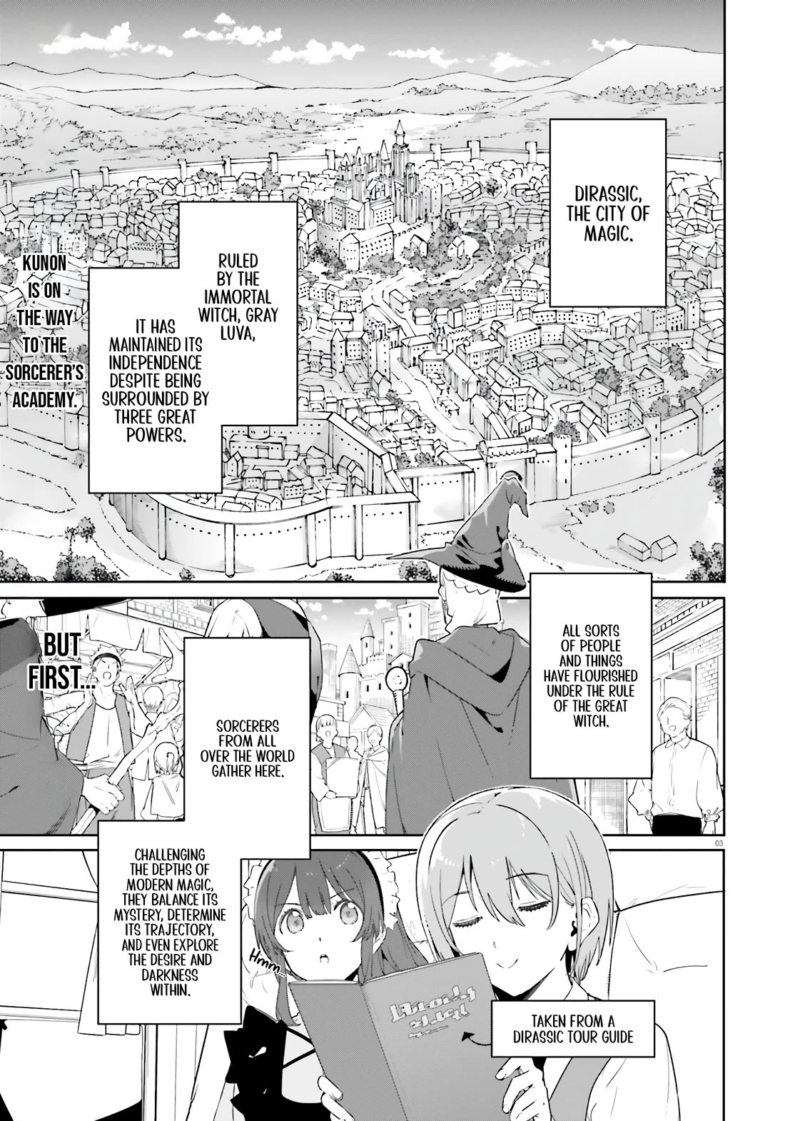 The Magician Kunon Sees Everything Chapter 14 page 3 - Chapter 14: A Farewell and a Meeting