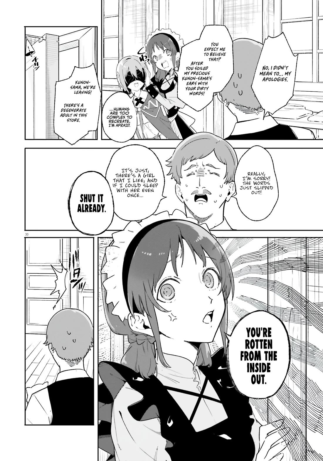 The Magician Kunon Sees Everything Chapter 14 page 30 - Chapter 14: A Farewell and a Meeting