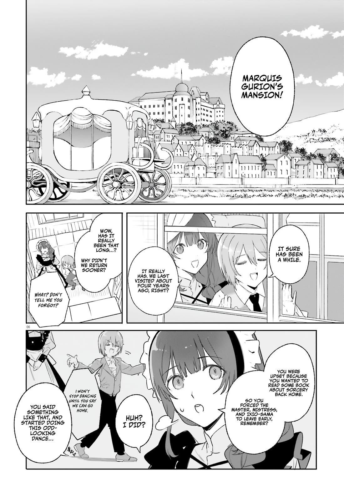 The Magician Kunon Sees Everything Chapter 14 page 6 - Chapter 14: A Farewell and a Meeting