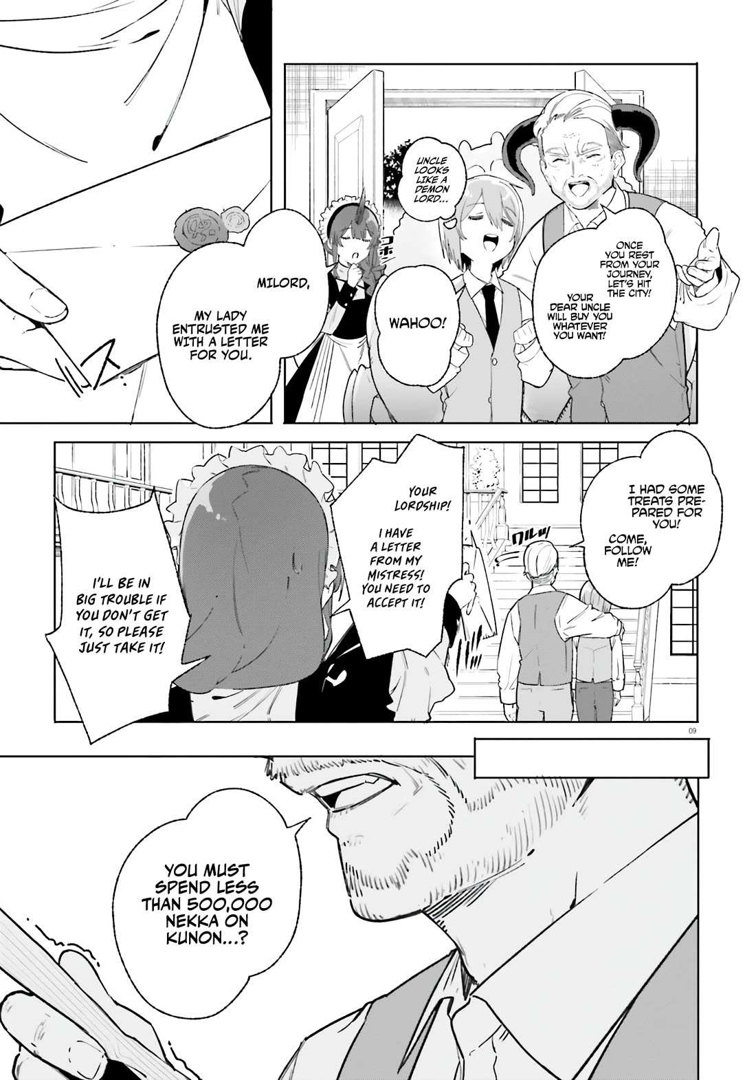The Magician Kunon Sees Everything Chapter 14 page 9 - Chapter 14: A Farewell and a Meeting