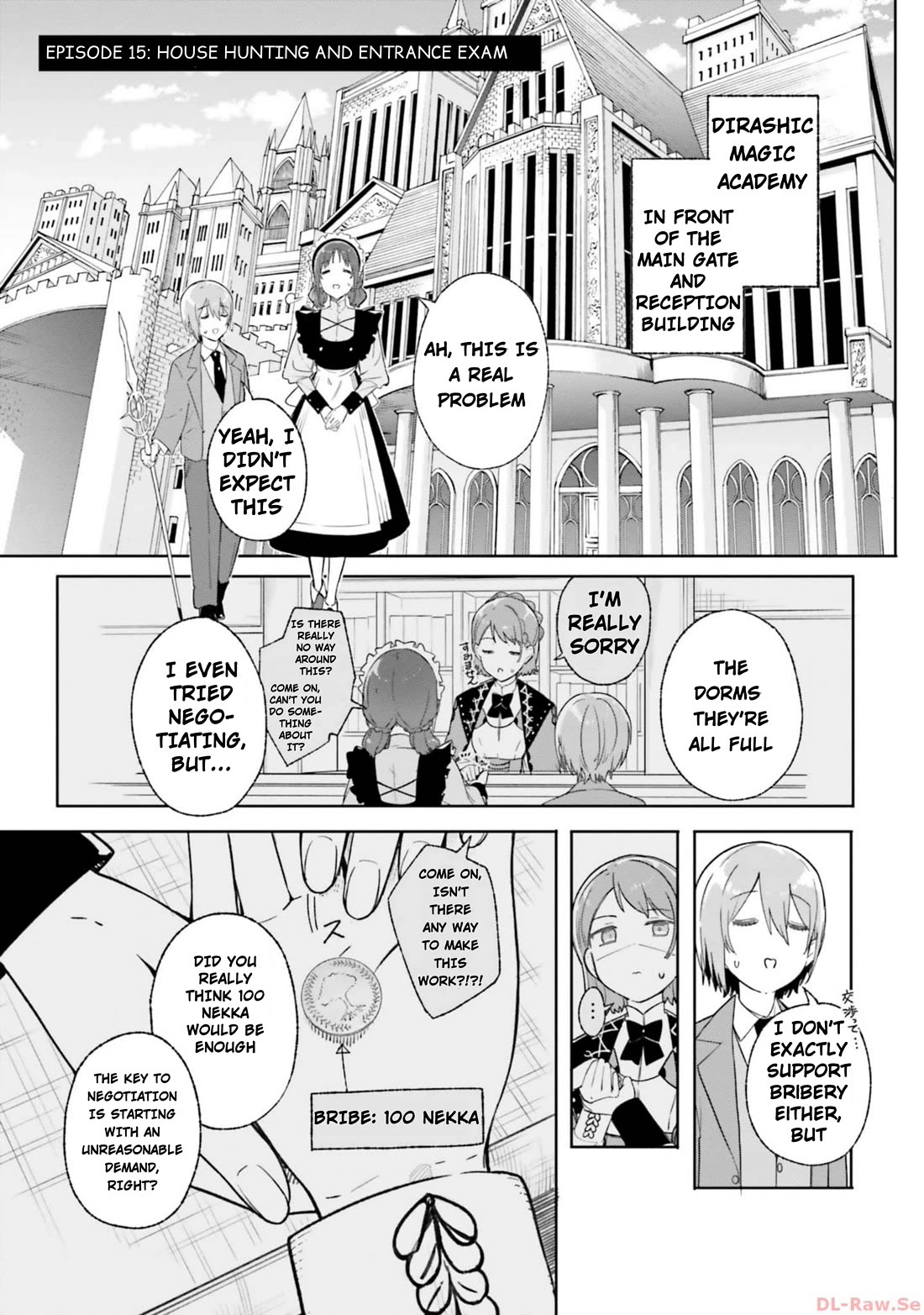 The Magician Kunon Sees Everything Chapter 15 page 1 - Chapter 15: house hunting and entrance exam