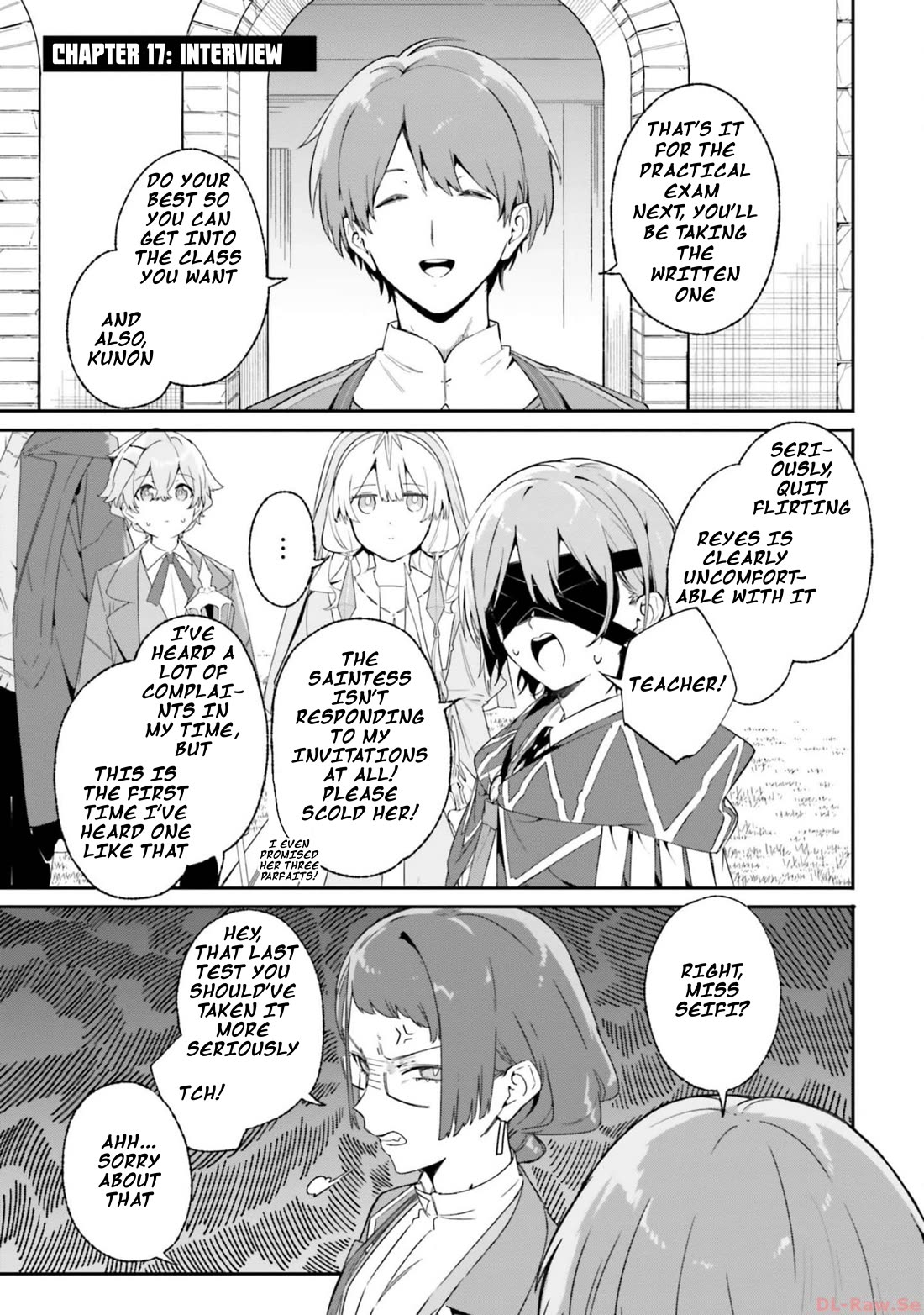 The Magician Kunon Sees Everything Chapter 17 page 1 - Chapter 17: interview