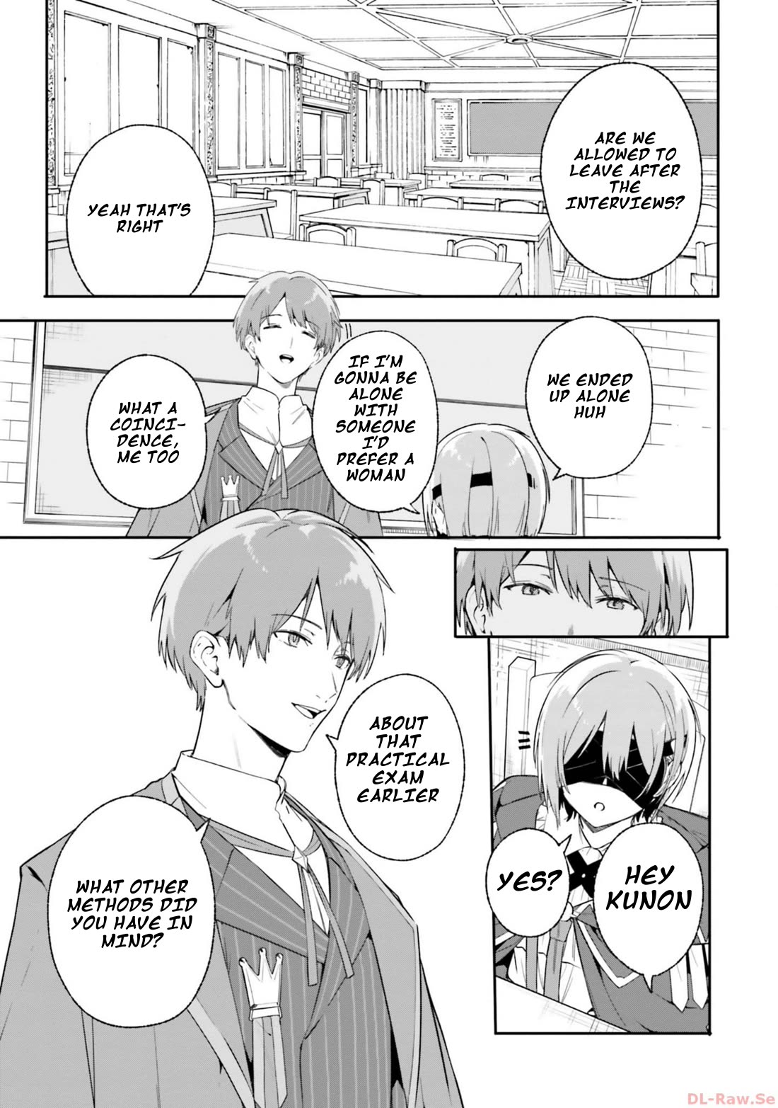 The Magician Kunon Sees Everything Chapter 17 page 7 - Chapter 17: interview