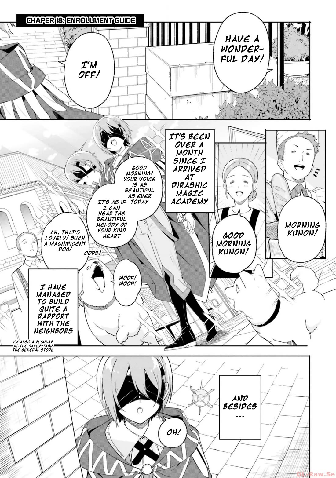 The Magician Kunon Sees Everything Chapter 18 page 1 - Chapter 18: Enrollment Guide