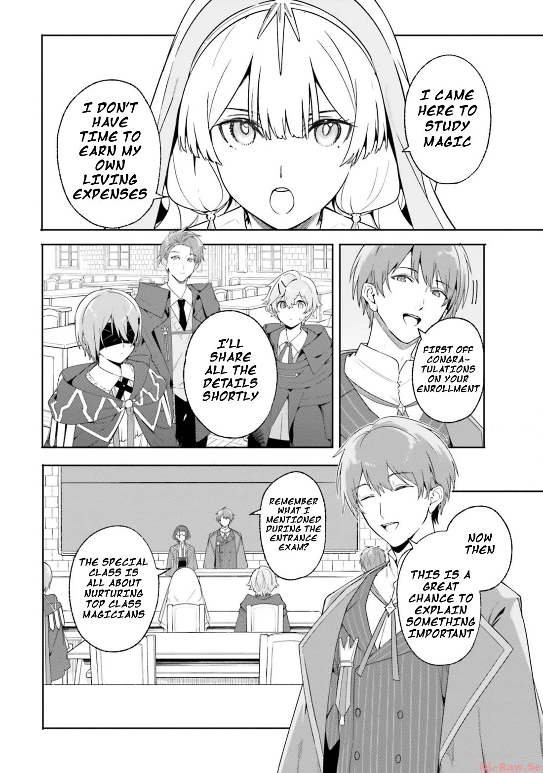 The Magician Kunon Sees Everything Chapter 18 page 10 - Chapter 18: Enrollment Guide