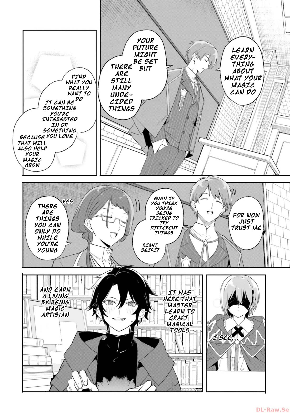 The Magician Kunon Sees Everything Chapter 18 page 14 - Chapter 18: Enrollment Guide