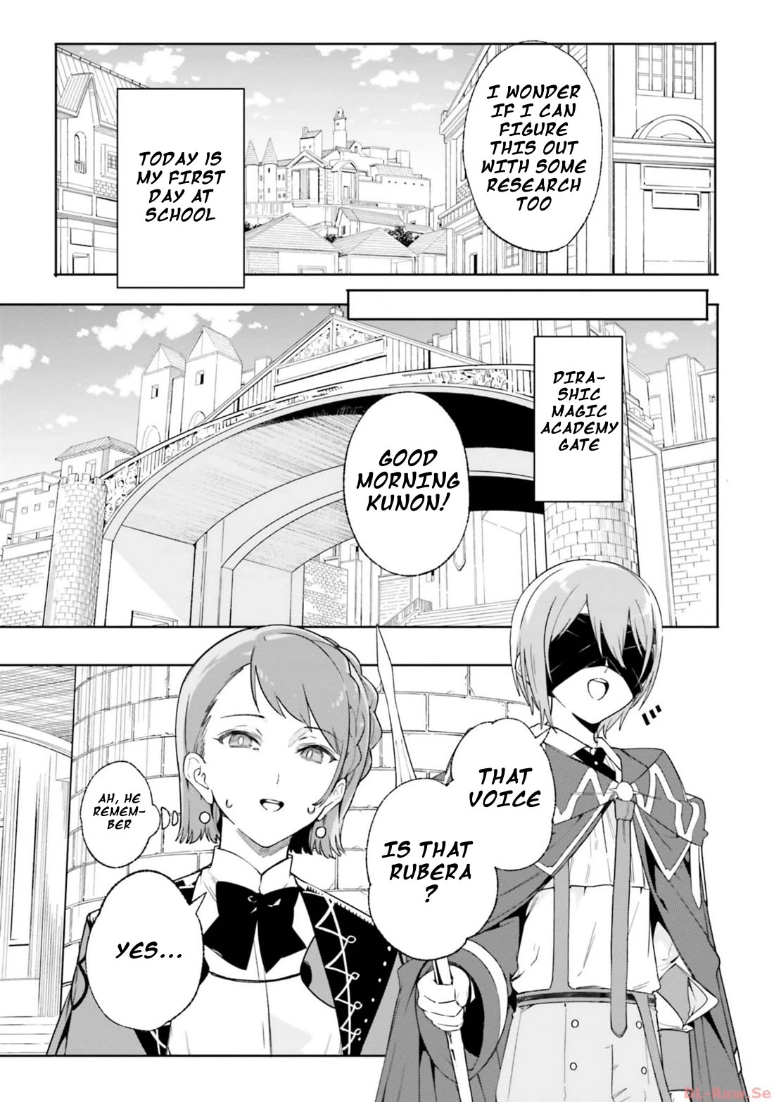 The Magician Kunon Sees Everything Chapter 18 page 3 - Chapter 18: Enrollment Guide