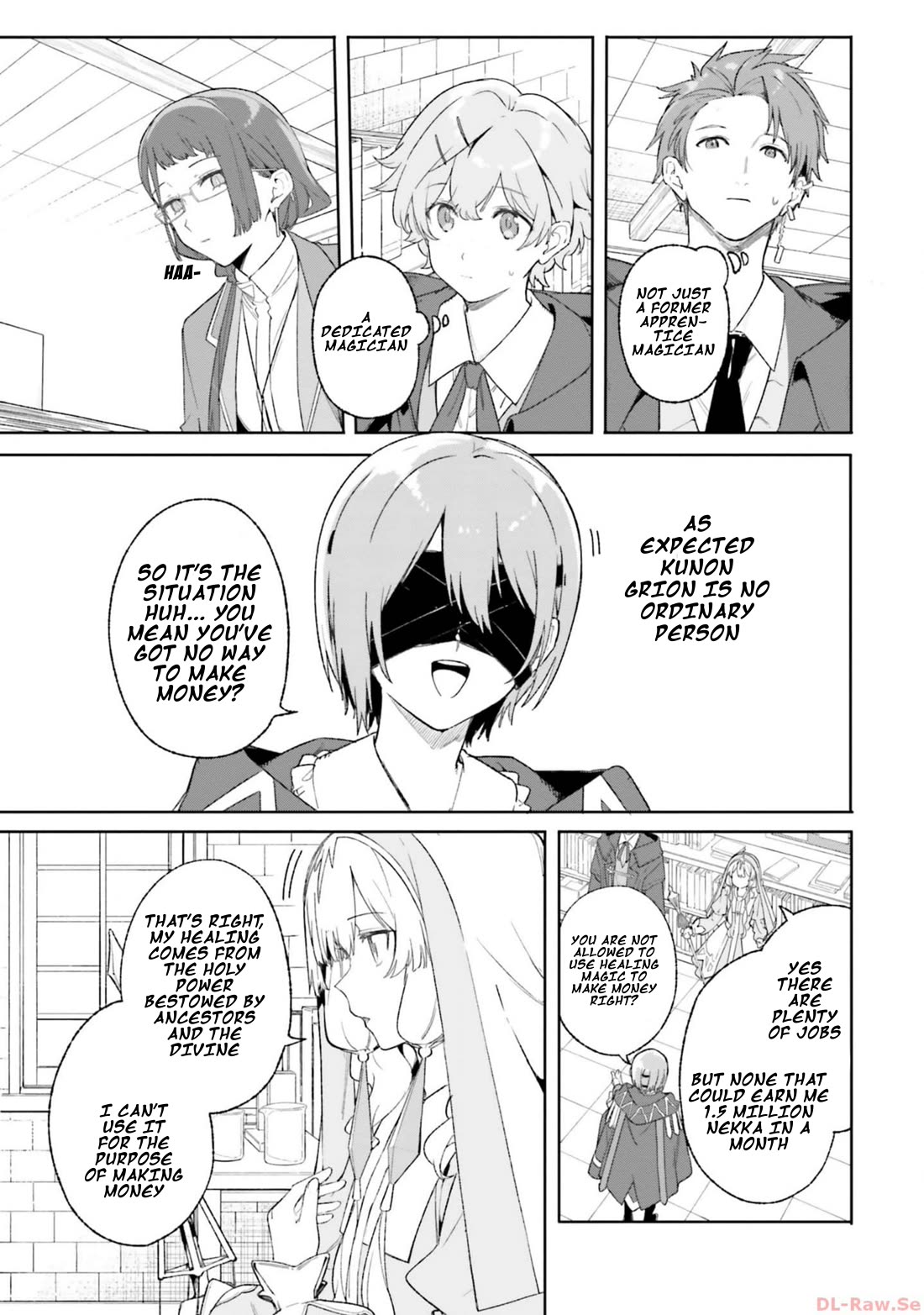 The Magician Kunon Sees Everything Chapter 19 page 11 - Chapter 19: THE SAINT'S FINANCIAL PREDICAMENT