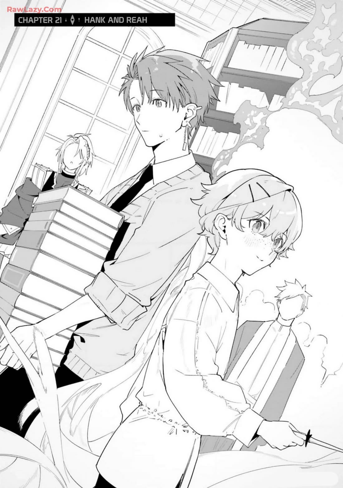 The Magician Kunon Sees Everything Chapter 21 page 1 - Chapter 21: HANK AND REAH