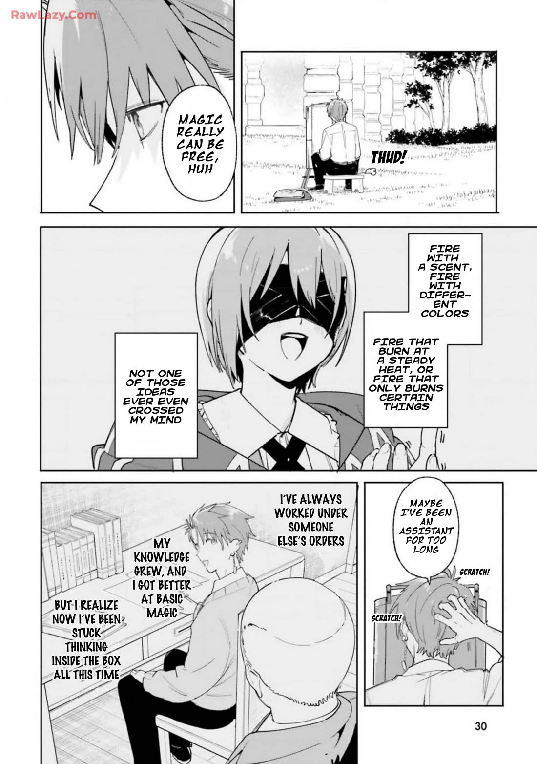 The Magician Kunon Sees Everything Chapter 21 page 12 - Chapter 21: HANK AND REAH