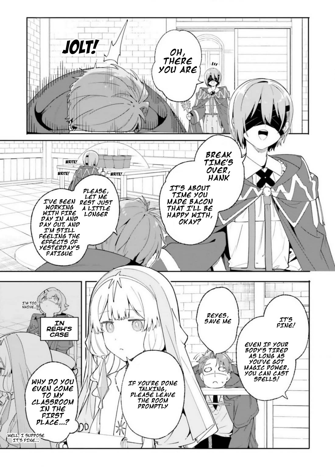The Magician Kunon Sees Everything Chapter 21 page 3 - Chapter 21: HANK AND REAH