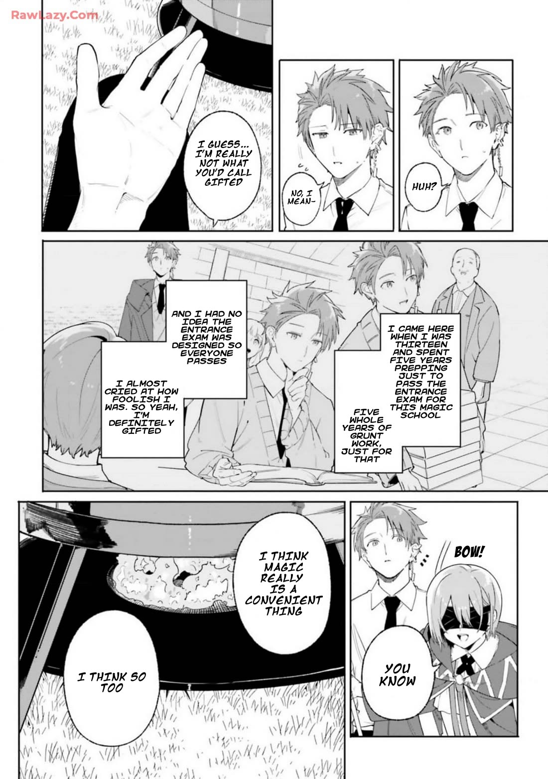 The Magician Kunon Sees Everything Chapter 21 page 8 - Chapter 21: HANK AND REAH
