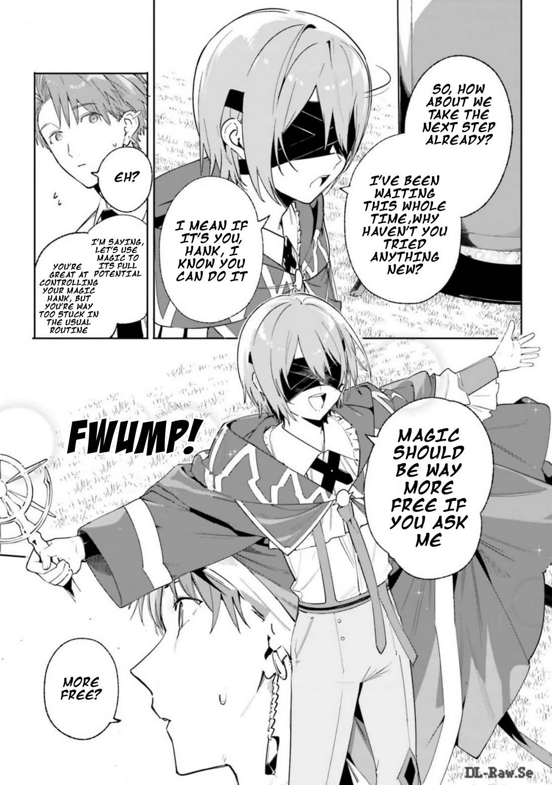 The Magician Kunon Sees Everything Chapter 21 page 9 - Chapter 21: HANK AND REAH