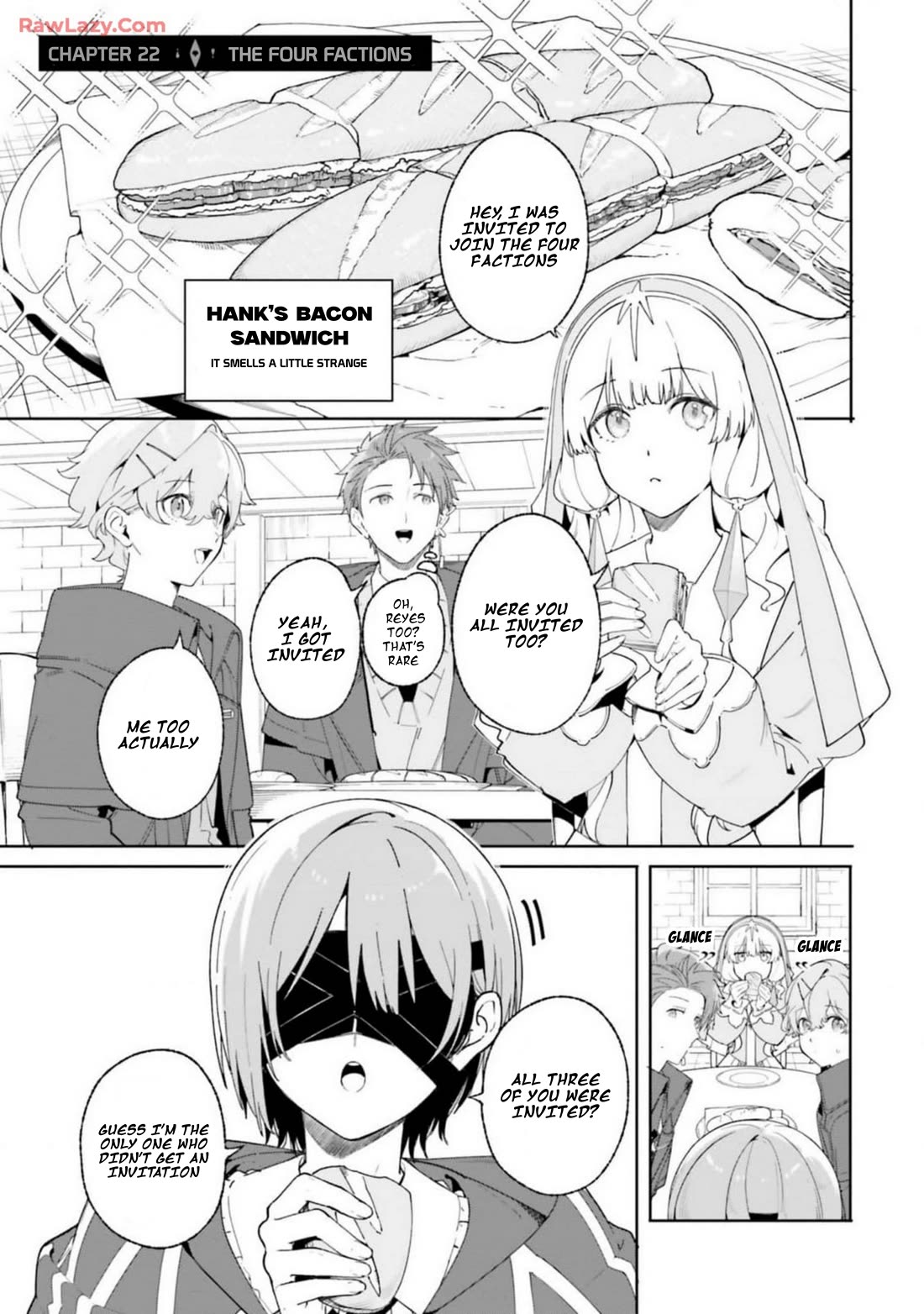 The Magician Kunon Sees Everything Chapter 22 page 1 - Chapter 22: THE FOUR FACTIONS