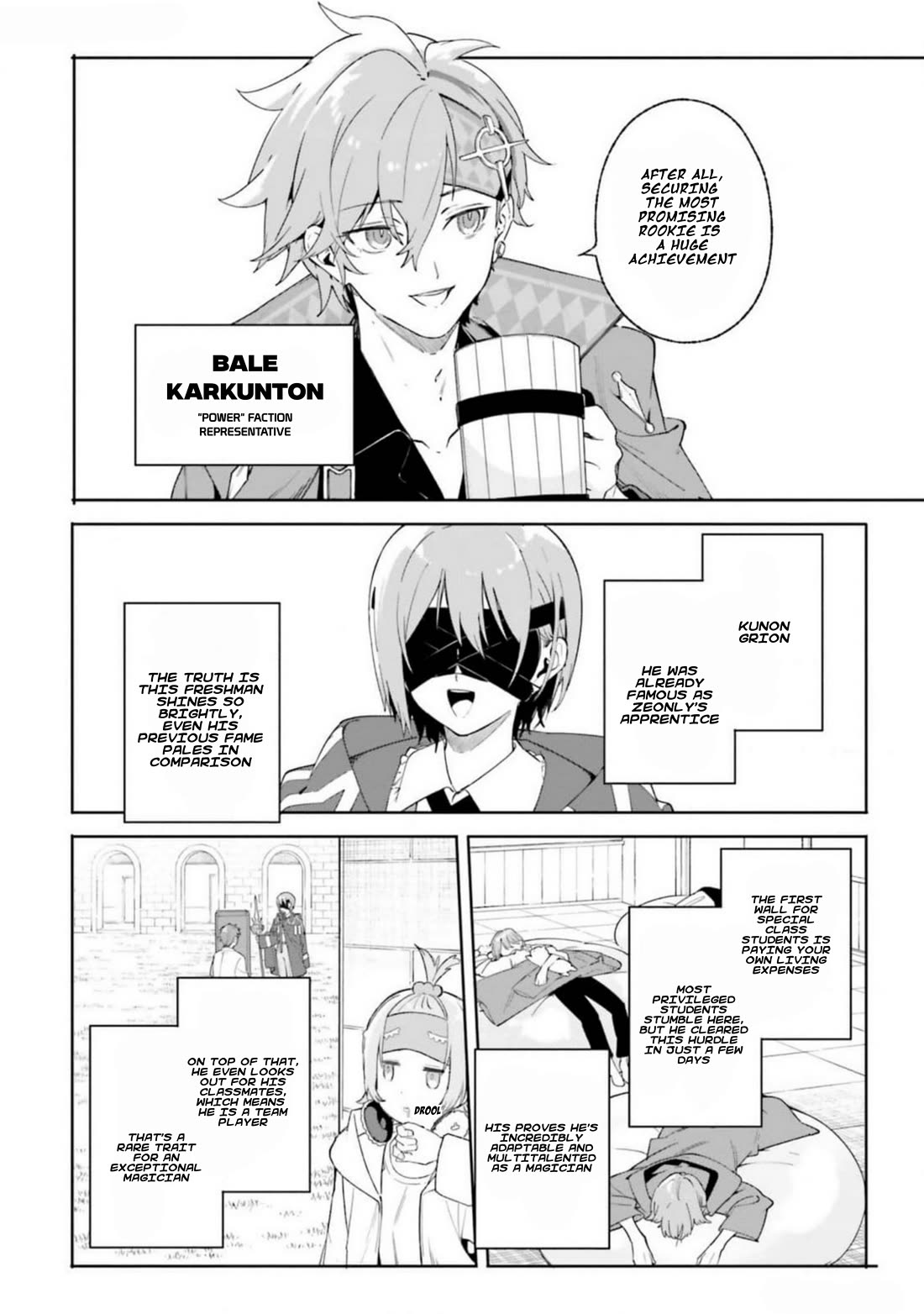 The Magician Kunon Sees Everything Chapter 22 page 16 - Chapter 22: THE FOUR FACTIONS