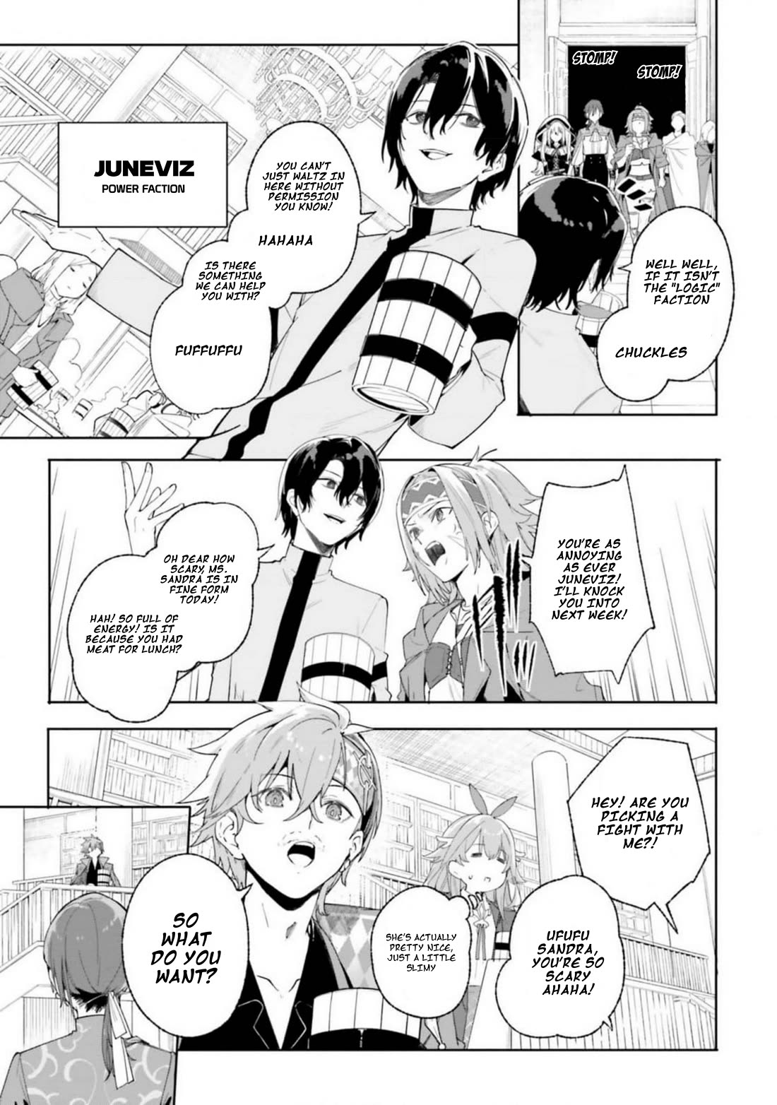 The Magician Kunon Sees Everything Chapter 22 page 19 - Chapter 22: THE FOUR FACTIONS