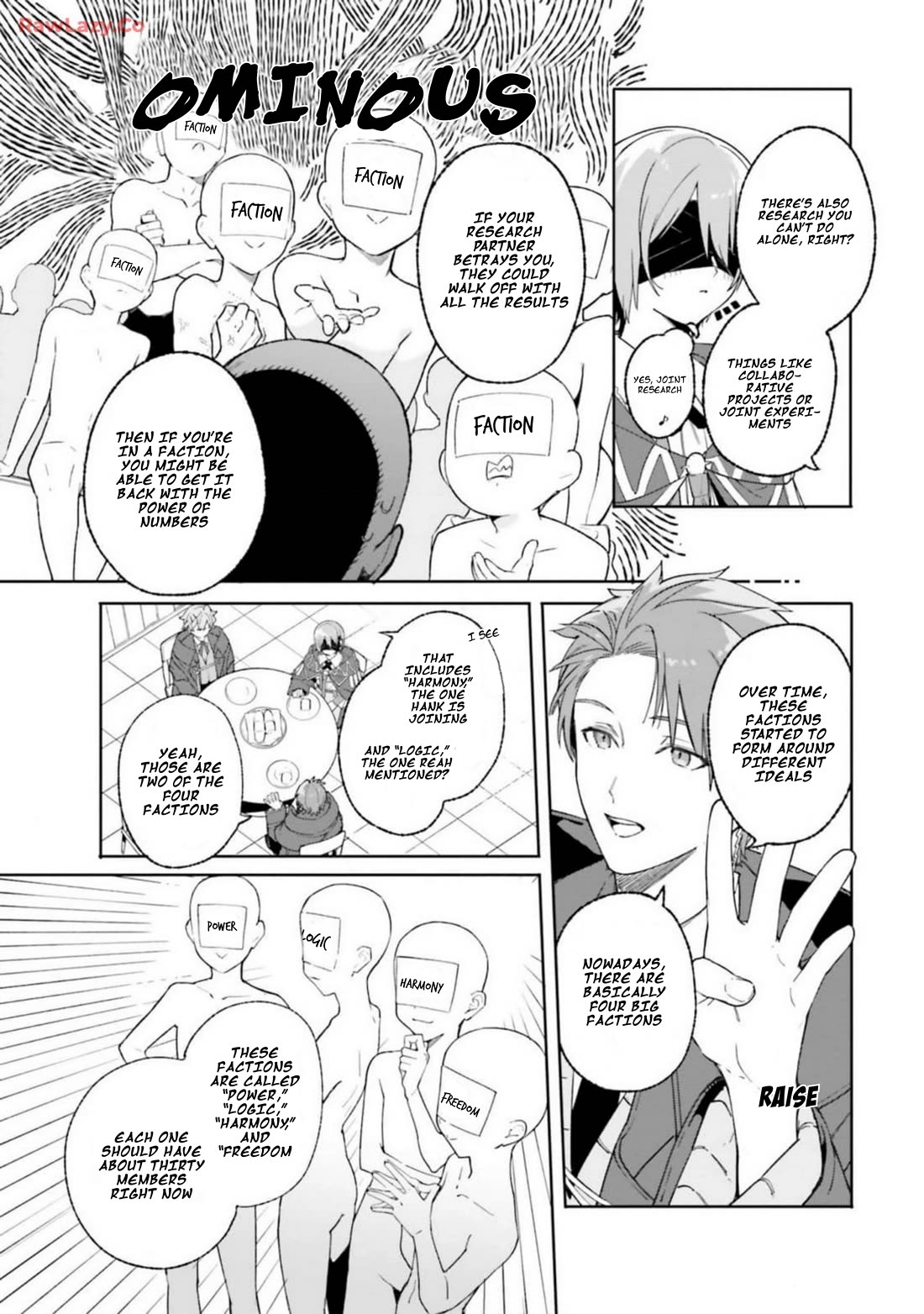 The Magician Kunon Sees Everything Chapter 22 page 5 - Chapter 22: THE FOUR FACTIONS