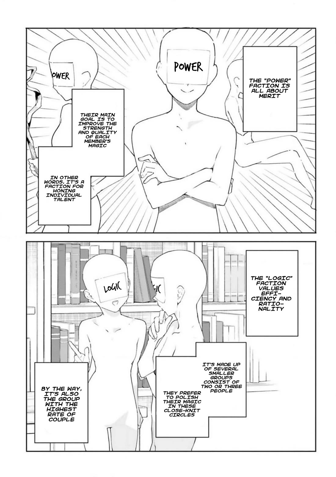 The Magician Kunon Sees Everything Chapter 22 page 6 - Chapter 22: THE FOUR FACTIONS