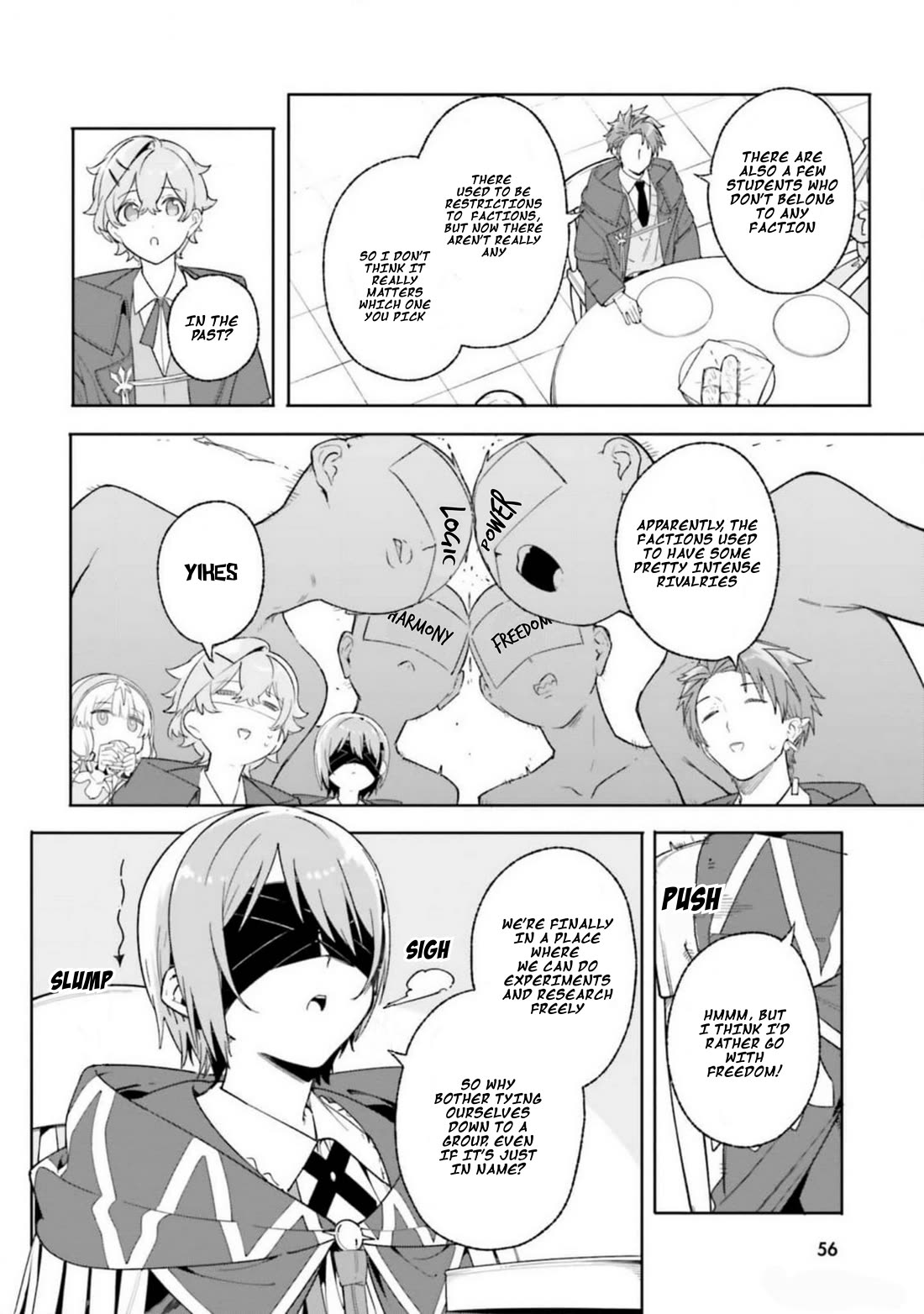 The Magician Kunon Sees Everything Chapter 22 page 8 - Chapter 22: THE FOUR FACTIONS