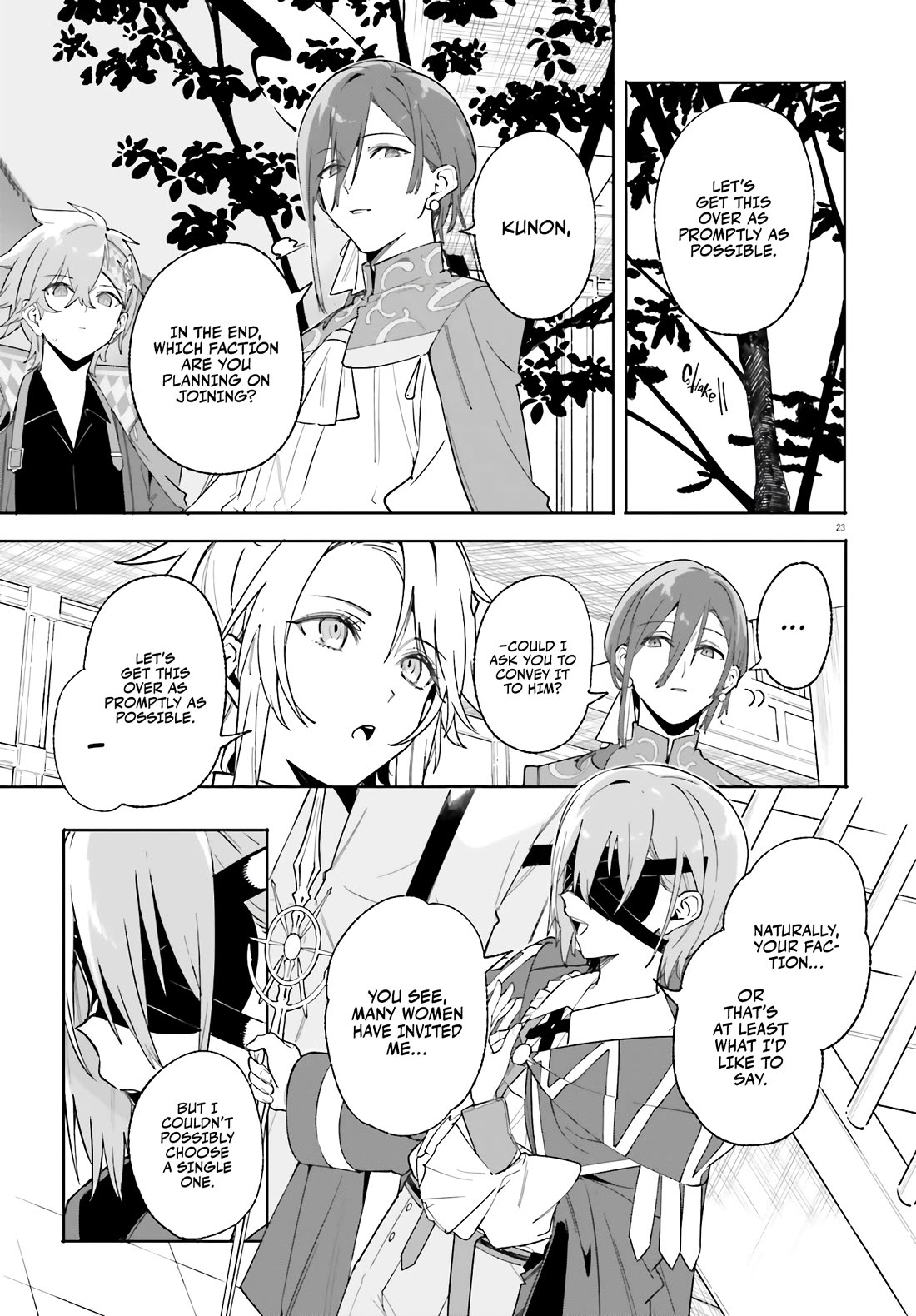 The Magician Kunon Sees Everything Chapter 23 page 24 - Chapter 23