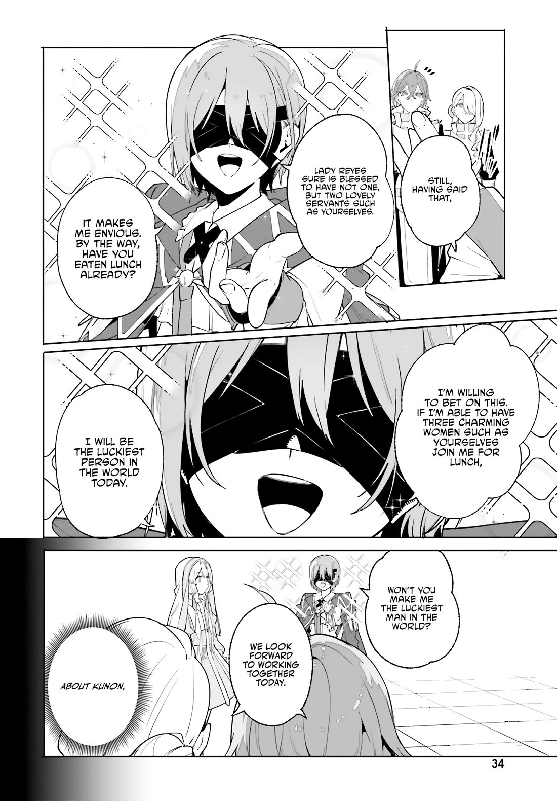 The Magician Kunon Sees Everything Chapter 25 page 13 - Chapter 25: Negotiations Complete