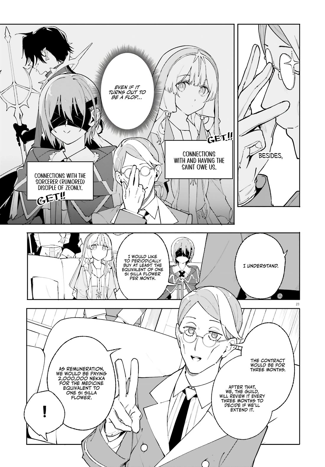 The Magician Kunon Sees Everything Chapter 25 page 24 - Chapter 25: Negotiations Complete