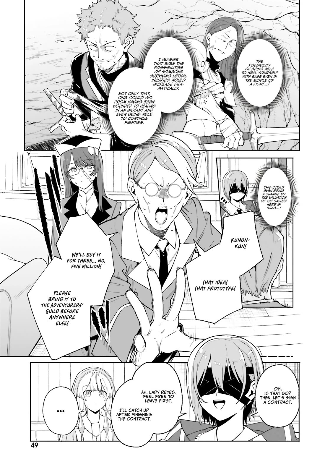 The Magician Kunon Sees Everything Chapter 25 page 28 - Chapter 25: Negotiations Complete