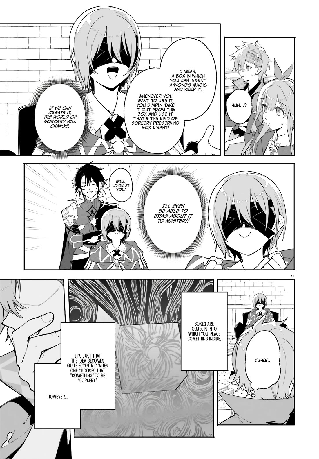 The Magician Kunon Sees Everything Chapter 26 page 13 - Chapter 26: The Seniors of the Ability Faction