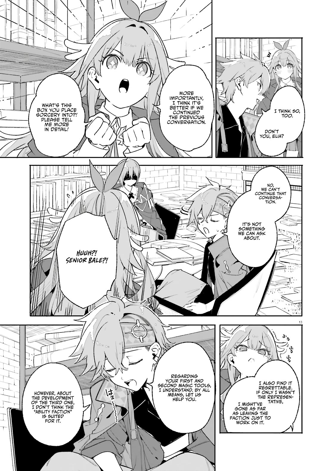 The Magician Kunon Sees Everything Chapter 26 page 15 - Chapter 26: The Seniors of the Ability Faction
