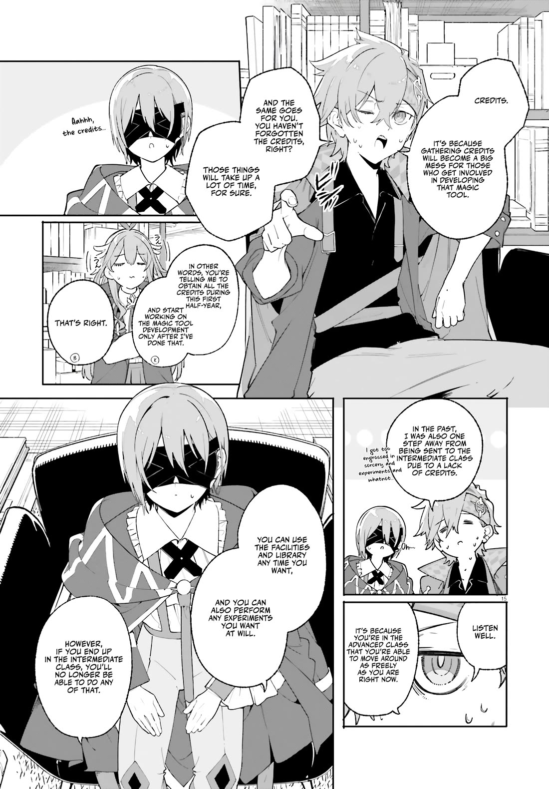 The Magician Kunon Sees Everything Chapter 26 page 17 - Chapter 26: The Seniors of the Ability Faction