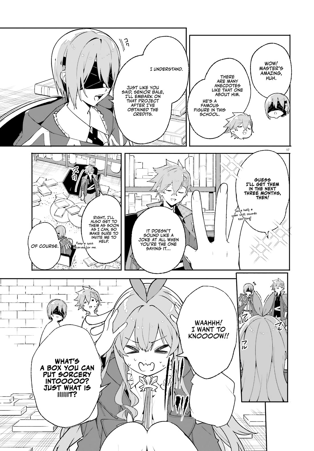 The Magician Kunon Sees Everything Chapter 26 page 19 - Chapter 26: The Seniors of the Ability Faction