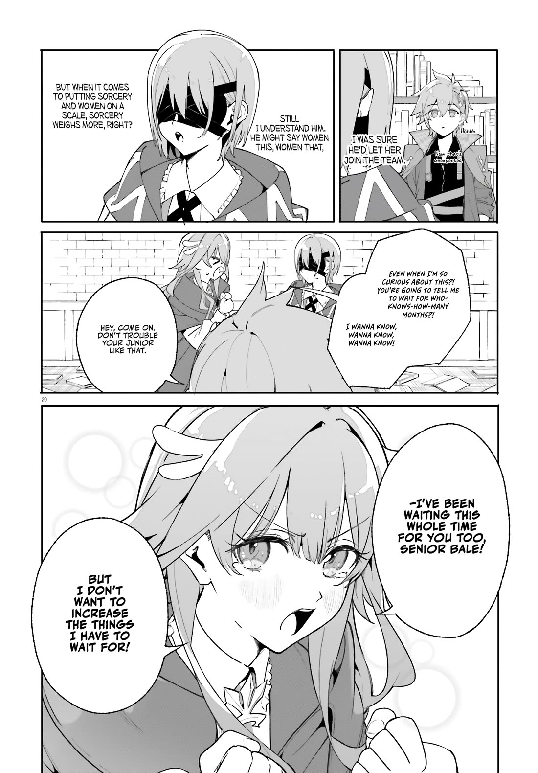 The Magician Kunon Sees Everything Chapter 26 page 22 - Chapter 26: The Seniors of the Ability Faction