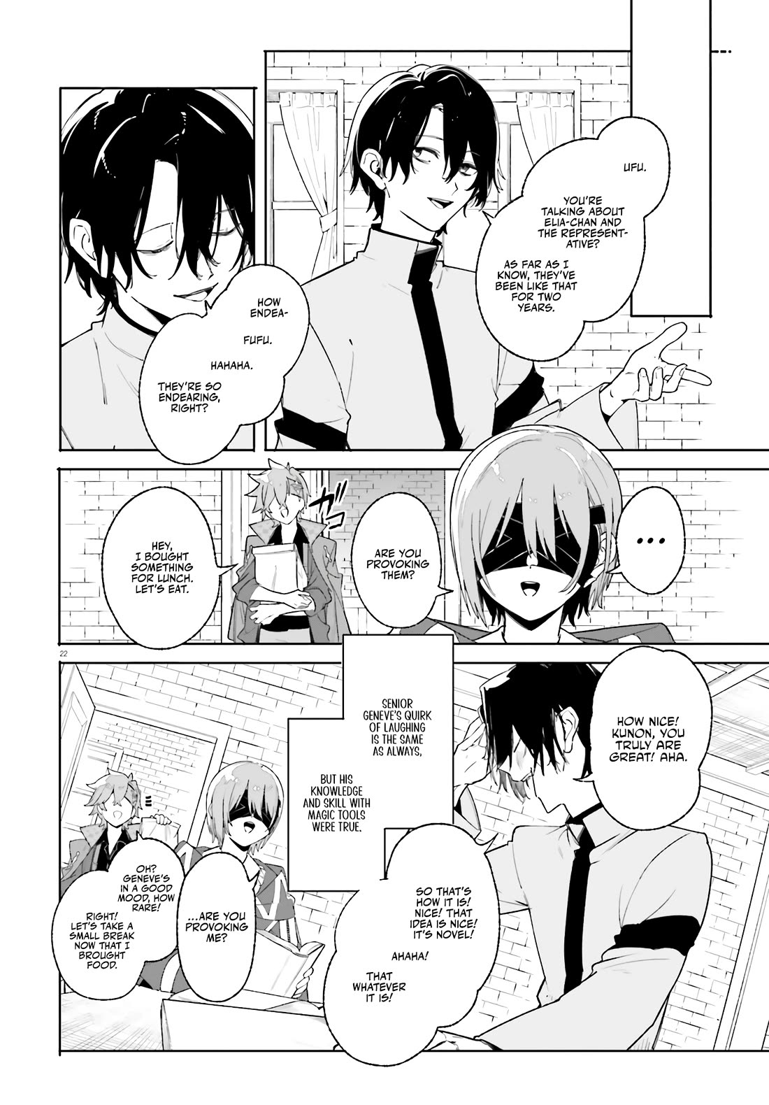The Magician Kunon Sees Everything Chapter 26 page 24 - Chapter 26: The Seniors of the Ability Faction