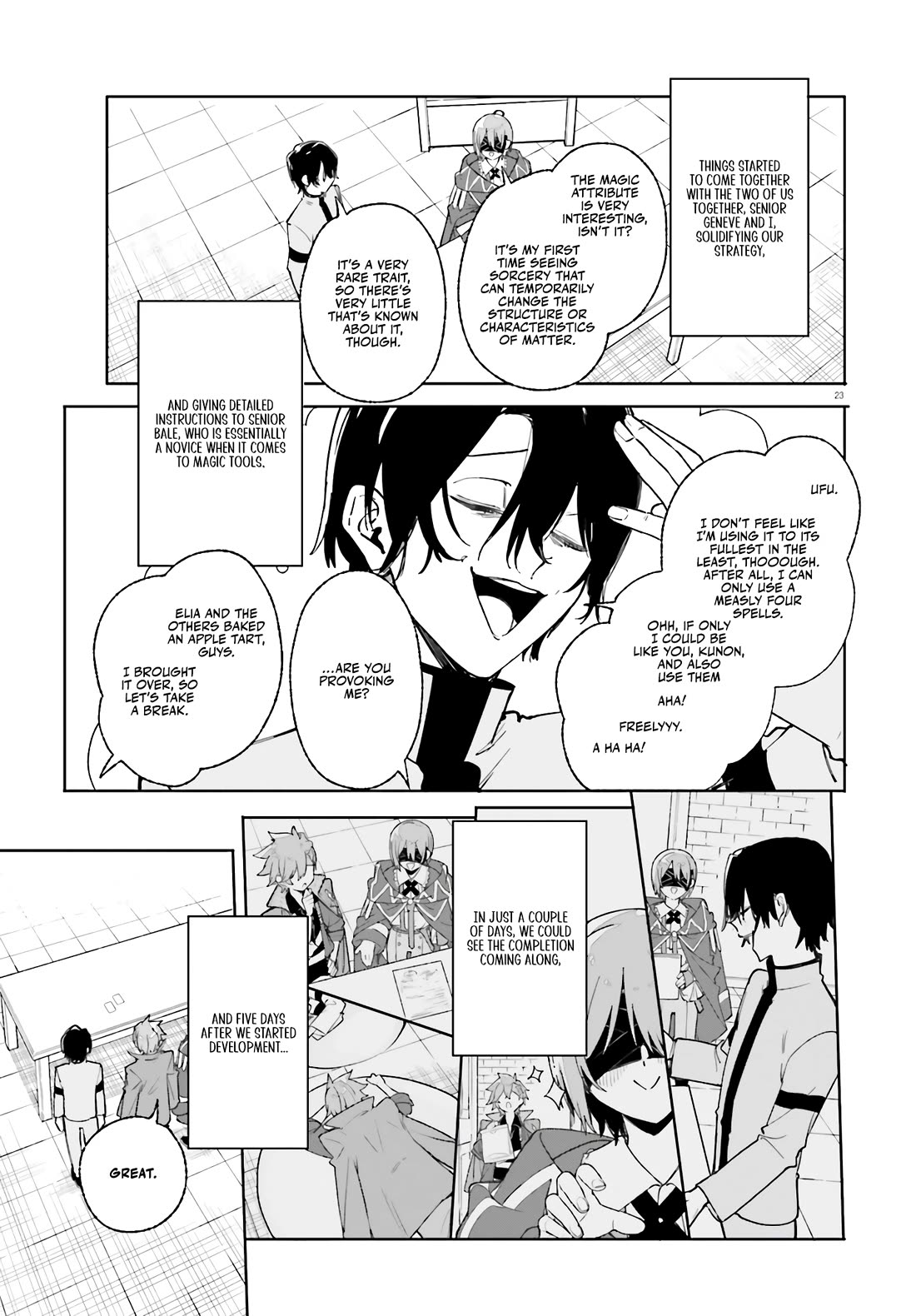 The Magician Kunon Sees Everything Chapter 26 page 25 - Chapter 26: The Seniors of the Ability Faction