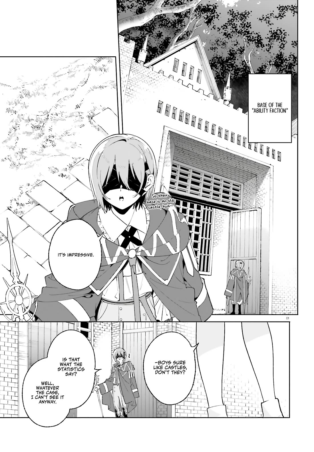 The Magician Kunon Sees Everything Chapter 26 page 3 - Chapter 26: The Seniors of the Ability Faction