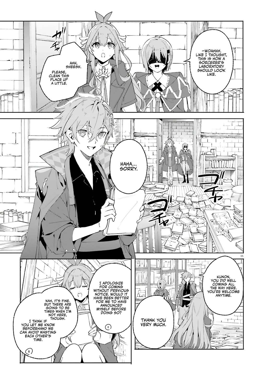 The Magician Kunon Sees Everything Chapter 26 page 7 - Chapter 26: The Seniors of the Ability Faction