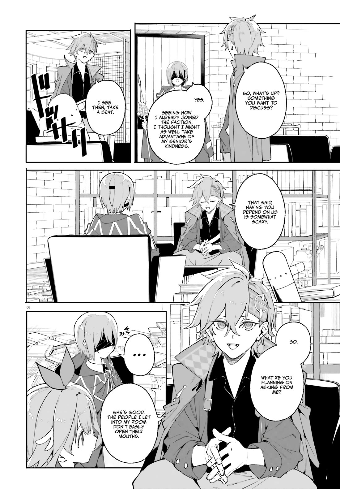 The Magician Kunon Sees Everything Chapter 26 page 8 - Chapter 26: The Seniors of the Ability Faction