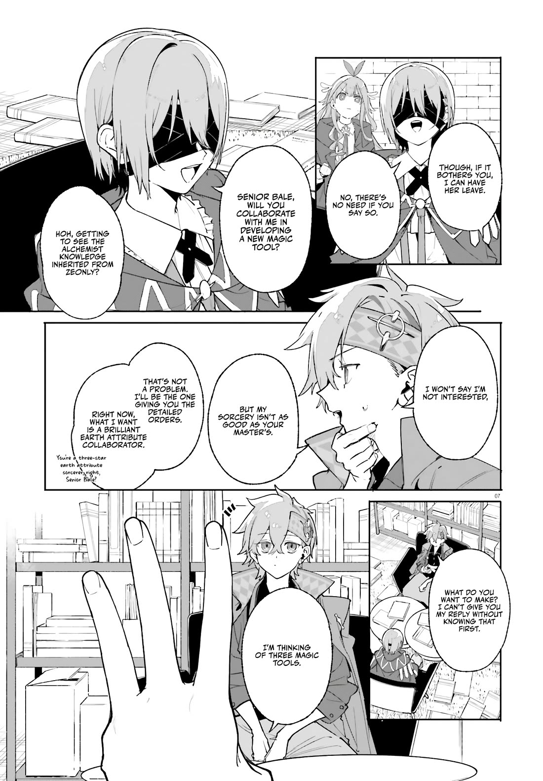 The Magician Kunon Sees Everything Chapter 26 page 9 - Chapter 26: The Seniors of the Ability Faction