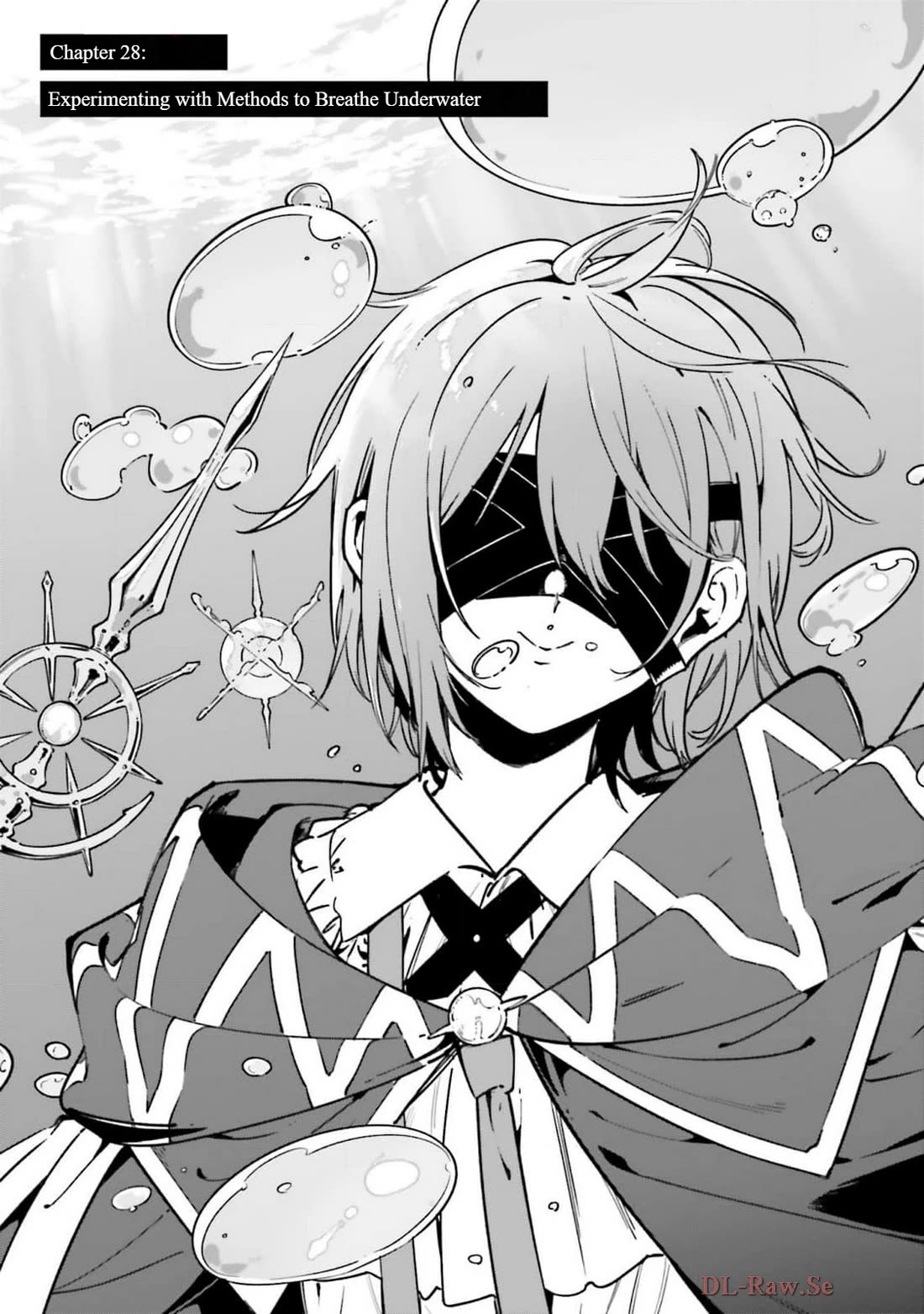 The Magician Kunon Sees Everything Chapter 28 page 1 - Chapter 28: Experimenting with Methods to Breathe Underwater
