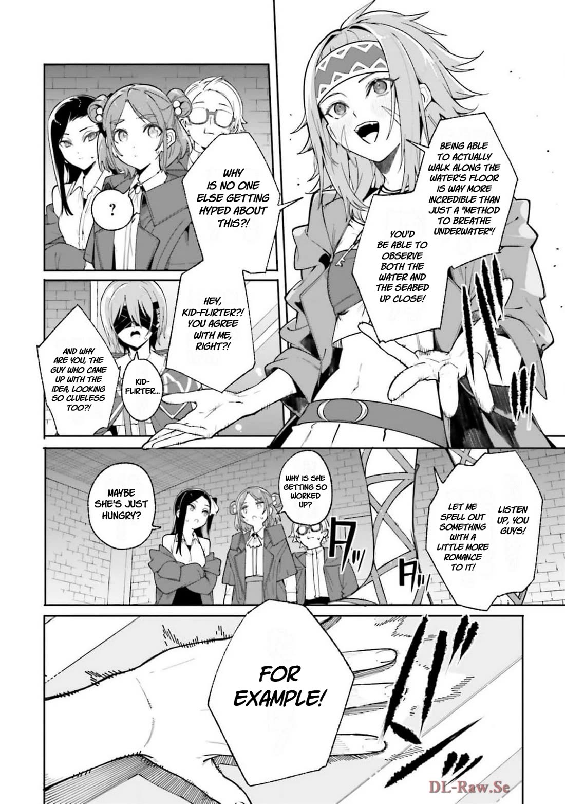 The Magician Kunon Sees Everything Chapter 28 page 12 - Chapter 28: Experimenting with Methods to Breathe Underwater