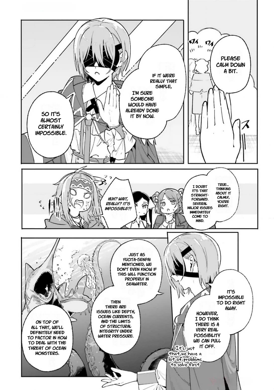 The Magician Kunon Sees Everything Chapter 28 page 14 - Chapter 28: Experimenting with Methods to Breathe Underwater